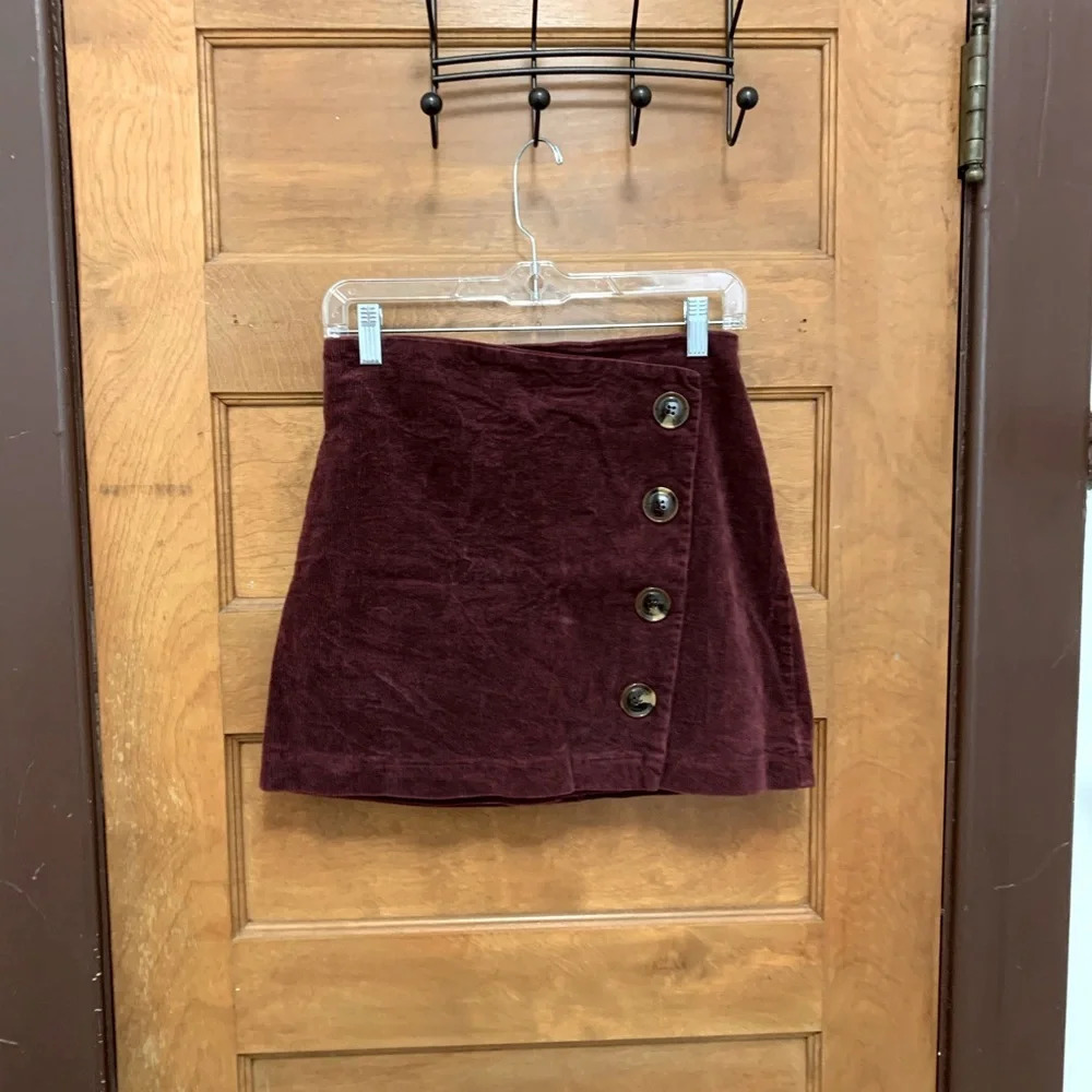 Altar’d State Cute As A Button Skirt - Picture 1 of 6